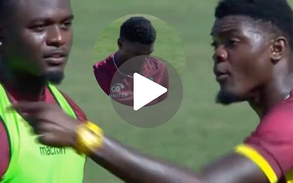 [Watch] Alzarri Joseph Fights With Captain Shai Hope During WI vs ENG 3rd ODI